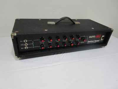 Nice 70s Vintage Sunn Beta Lead Guitar Amp Head ------------------------- Cool!