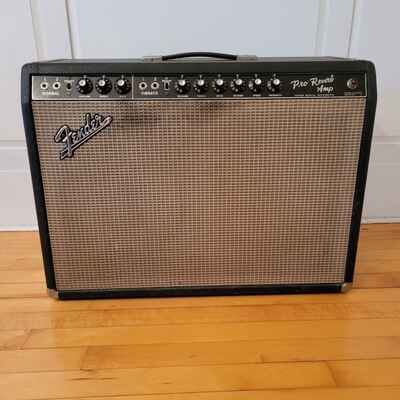 1967 Fender Pro Reverb Black Panel 40-Watt 2x12"