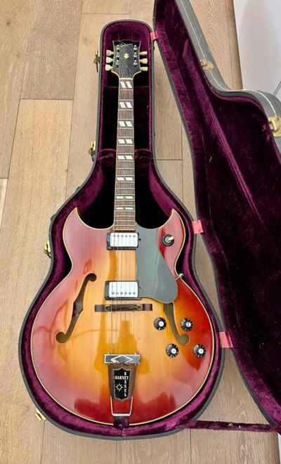 1971 Gibson Barney Kessel Archtop Guitar Cherry Sunburst