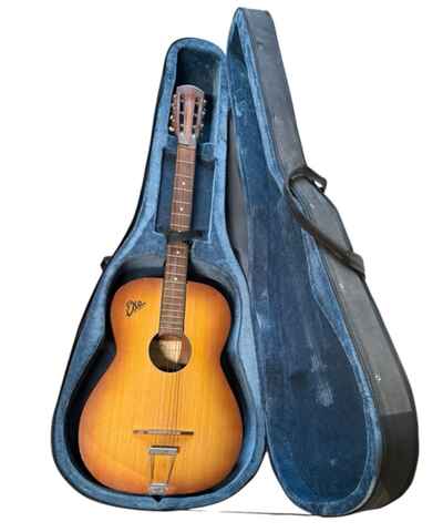 AS IS ~ EKO PROJECT ACOUSTIC GUITAR ~ Made In Italy ~ Needs Work