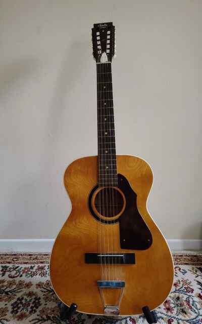 Vintage Harmony Stella 12 String F-70 Guitar 1960-70??s Made In USA