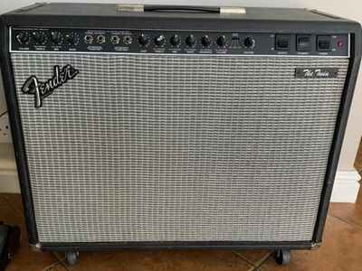 Fender ?The Twin?? 100 Watt reverb amplifier, 1965 vintage, recent overhaul.