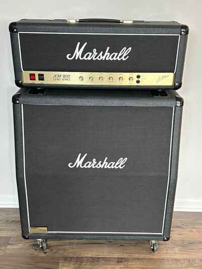 Marshall JCM800 2203 100 Watt Head W / 1960AV 4x12 Cabinet 2003 - Black