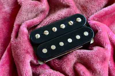 Vintage 1959 Gibson Double Black Long Magnet PAF Pickup 7 80k HOT Les Paul Burst