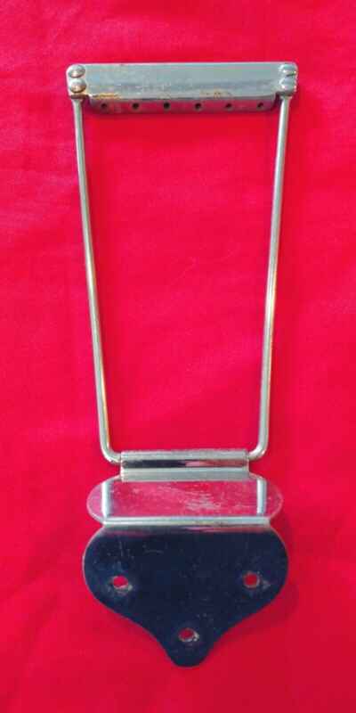 Vintage 1930s Trapeze Tailpiece SS STEWART Archtop Guitar NATIONAL Harmony Kay