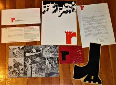 Vintage 1971 Quebec Remparts Fan Kit + Jersey Crest Guy Lafleur!