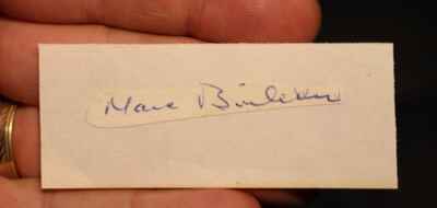 Vintage Marc Boileau Detroit Red Wings Autograph 55 Games 1961-62  dec. 2000!