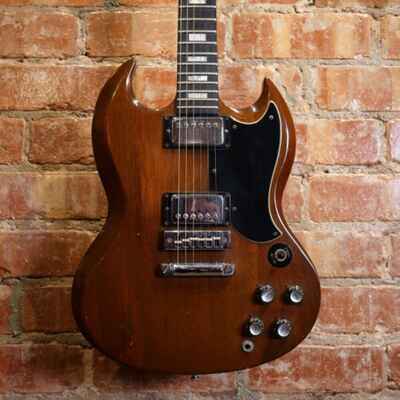 1975 Gibson SG Standard in Walnut | Electric Guitar | Preowned | GITA