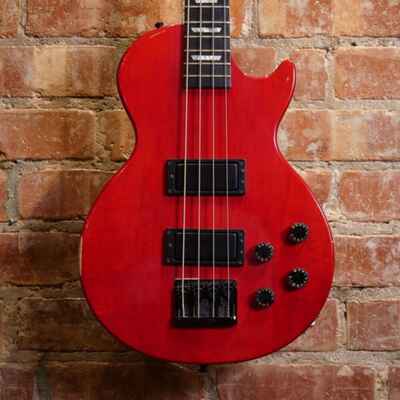 1991 Gibson Les Paul Bass Guitar | Rare | Transparrent Red | Preowend | GITA