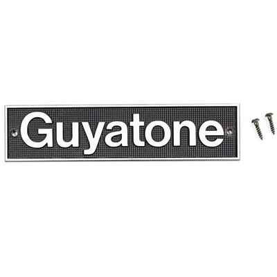 Guyatone Badge Logo w /  Mounting Screws