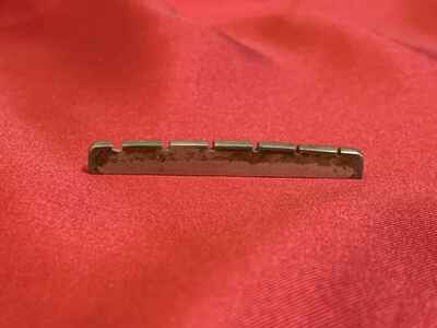 Vintage Brass Guitar Nut  1 7?? / 7 25 Radius  /  1 35?? Spread Luthier Guitar Part