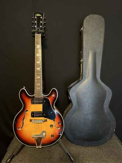 Aria 5102T Hollowbody Matsumoku Japan Made ES-335 Style Guitar 1970??s #322