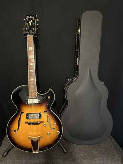 Ventura V-1300G ES-175 Style Archtop Guitar 1970s V-1300 w /  Case #333