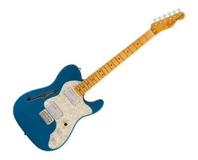 Used Fender American Vintage II 1972 Telecaster Thinline Lake Placid Blue