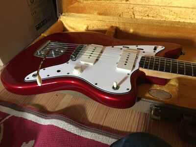 1965 Fender Jazzmaster re-finished Candy Apple Red L Series, provenance, Pre-CBS