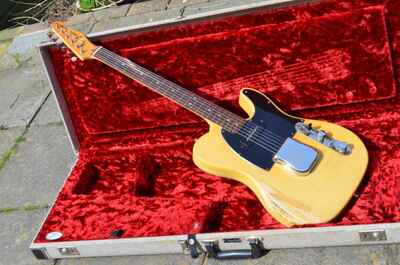 Fender Telecaster 1977 blonde all original has rosewood fret board maple neck