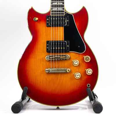 1981 Yamaha SG2000 Santana designed Guitar w /  Alnico V Pickups, Cherry Sunburst