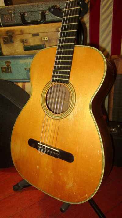 Vintage 1954 Martin 00-28G Nylon String Classical Acoustic Natural