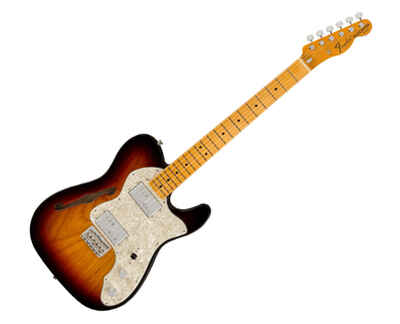 Used Fender American Vintage II 1972 Telecaster Thinline - 3-Color Sunburst