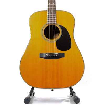 1975 Morris W-30 Square Shouldered Dreadnought Acoustic Guitar w /  Spruce Top