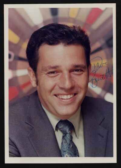 Vintage Dave Barrett British Columbia NDP Premier 1972 - 1975 Signed Photo!