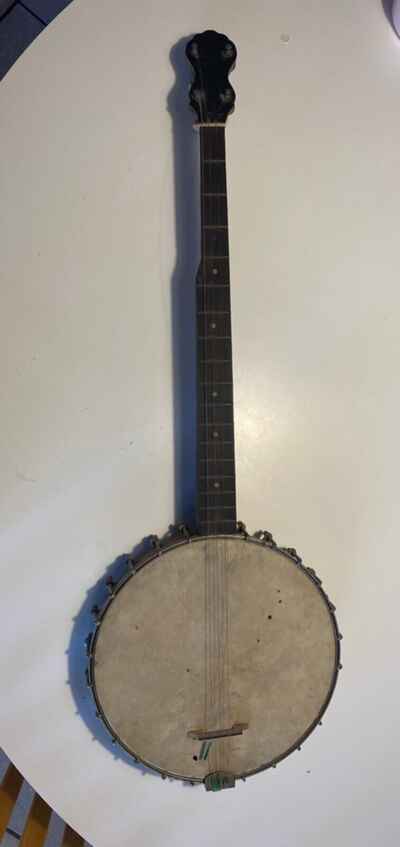 Antique AC Fairbanks Senator Bango 5 String Circa (1890-1900) Serial #3621