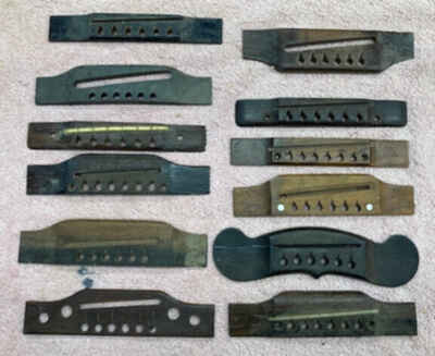 vintage Gibson guitar  bridges 1930