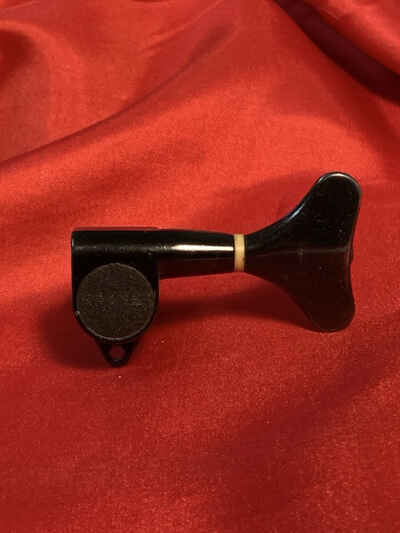 1980s KRAMER BASS Guitar LOGO Tuner BLACK Vintage Part