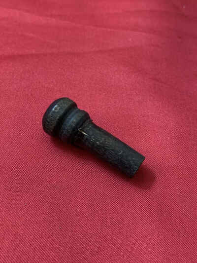 1959 USA Kay Harmony Guitar Strap Button Pin WOOD Original Vintage Part 1960
