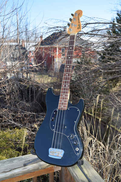 1978 Fender Musicmaster Bass - Made in USA - HSC