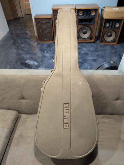 Vintage Martin Classical Guitar Hard Case Made In USA
