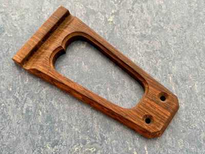 Vintage RARE Solid Rosewood Archtop Tailpiece, Harmony, Kay, Silvertone