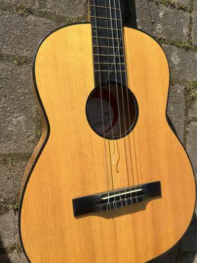 Vintage Used  Tatra Acoustic Guitar With Soft Case Needs Strings