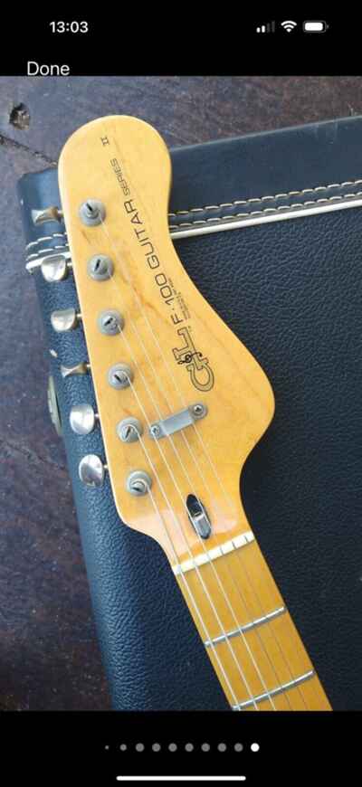 G&L 1981 F100 Series ?? Electric guitar With Case.