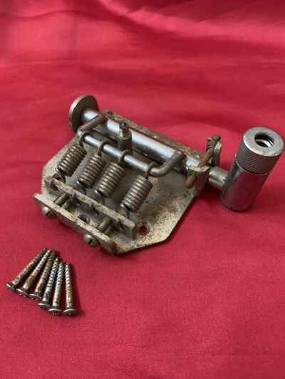 1960s Teisco Guitar Tremolo Tailpiece Hound Dog Taylor Vintage Part