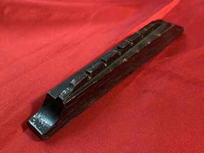 1963 USA KAY Jumbo Guitar Bridge Silvertone REGAL Harmony Vintage Part