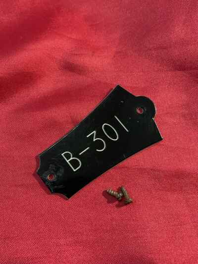 1978 Guild  B-301 Bass Guitar Truss Rod Cover Vintage Original USA Part