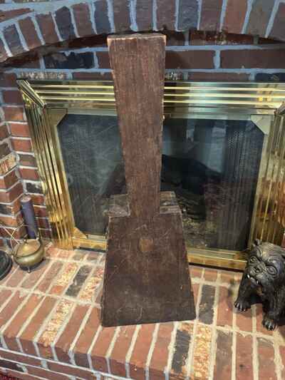 Antique 1800??s Coffin Case.  Super Cool Piece, All It Needs Is Your Guitar!