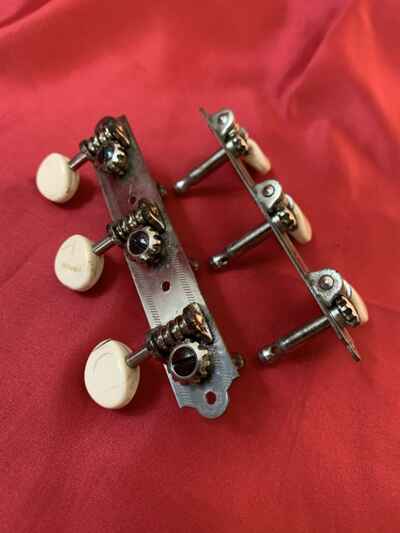 1959 Gibson Melody Maker Tuners Nickel  Waverly 1960-1964 Vintage USA Part