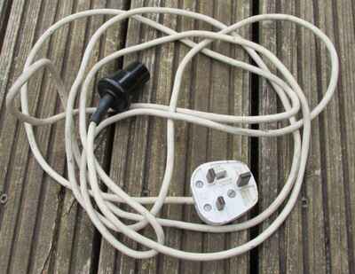 Vintage Power lead and plug to fit many old Selmer amps