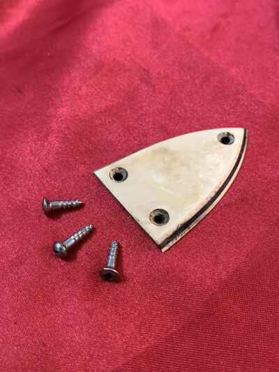 1960s MAXITONE Bruno Guitar Truss Rod Cover  Japan MIJ Vintage Part