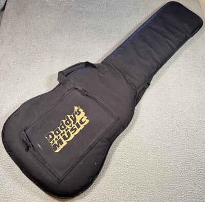Daddys Junky Music Soft Guitar Case Black Vintage Backpack Straps Levys EM8P