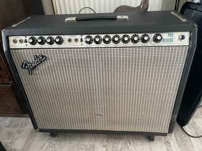 Fender Pro Reverb Silverface 1978 ORIGINAL Vintage, as good as Deluxe Reverb