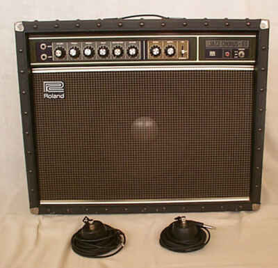Vintage Roland JC-60 - Japan - 1977 - 2 Roland Footswitches - Superb Condition!