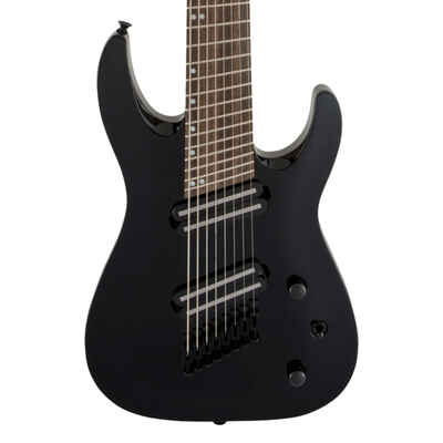 Open Box Jackson X Series Dinky Arch Top DKAF8 Multi-Scale - Gloss Black