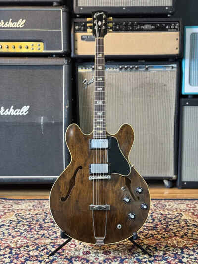 1969 Vintage Gibson ES-335TDW 100% Original - Orange Label with Hard Shell Case!