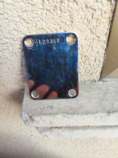 Placca del Neck Strato 63 / 64 originale