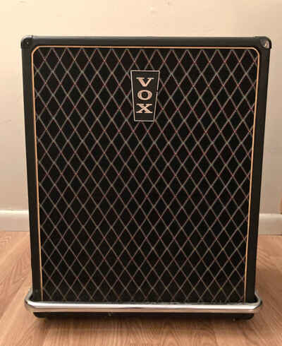 1968 Vintage VOX KENSINGTON V1241 Bass Amp with VOX Vinyl Cover - RARE BEAUTY!