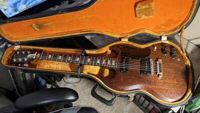 Gibson Sg Special Walnut Vintage With Excelsior Case