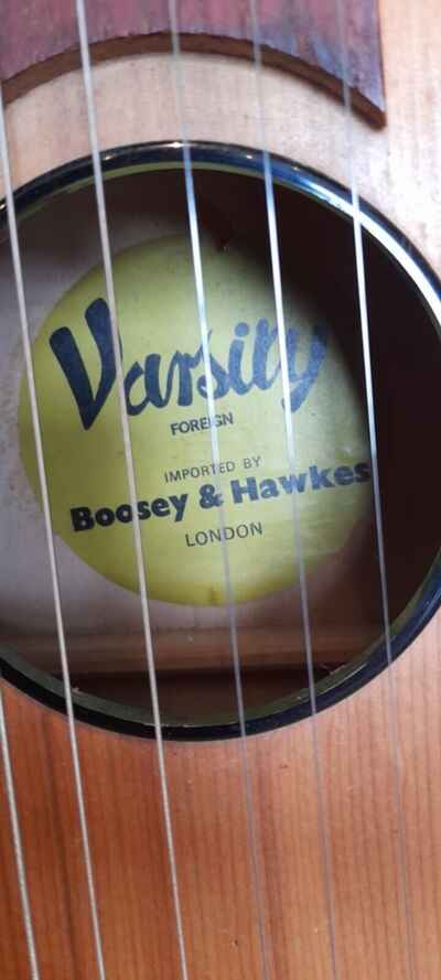 Boosey & Hawkes Varsity 3 / 4 guitar in excellent working order 1960